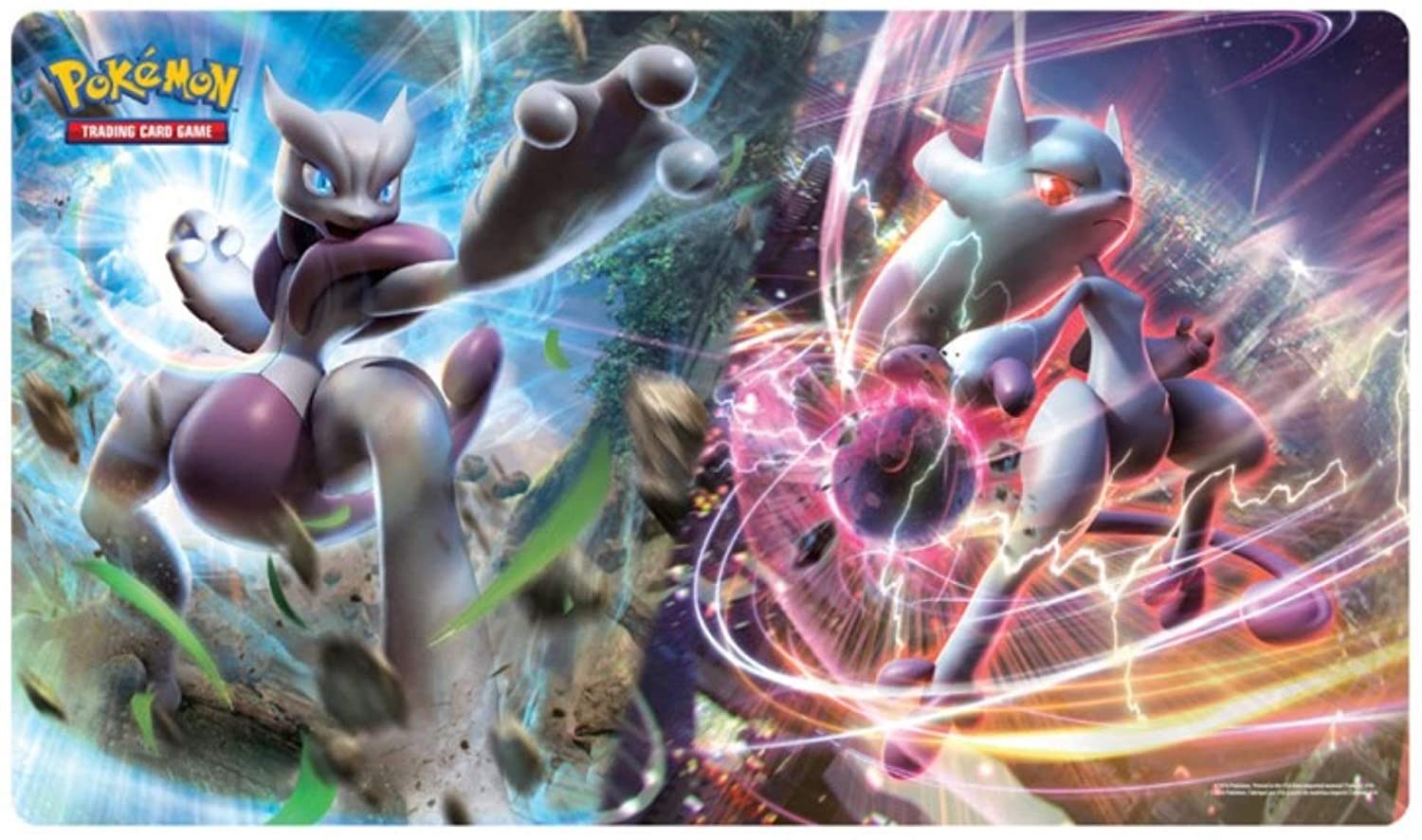 Pokemon TCG: Mega Mewtwo X and Mega Mewtwo Y Playmat