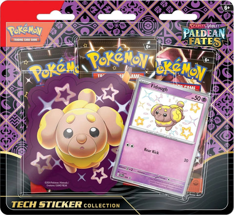 Scarlet & Violet: Paldean Fates - Tech Sticker Collection [Fidough]
