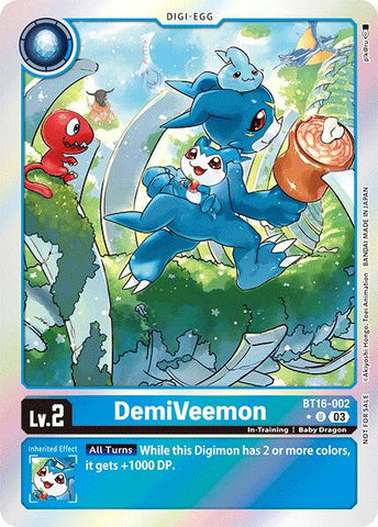 DemiVeemon [BT16-002] (Box Promotion Pack: Beginning Observer) [Beginning Observer Promos]