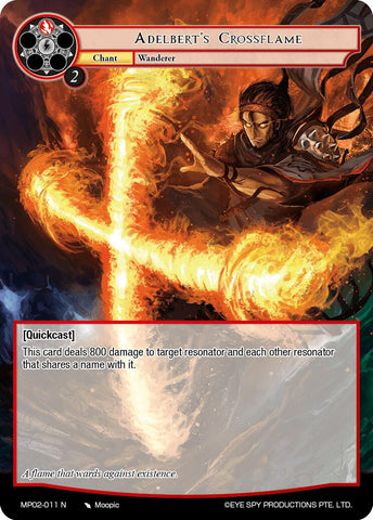 Adelbert's Crossflame (MP02-011 N) [Masterpiece Collection 02 "Fates Reunited!"]