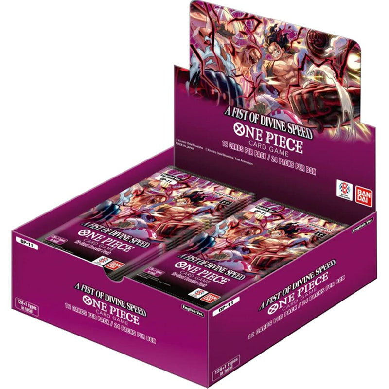 One Piece: A Fist of Divine Speed Booster Box [OP11]