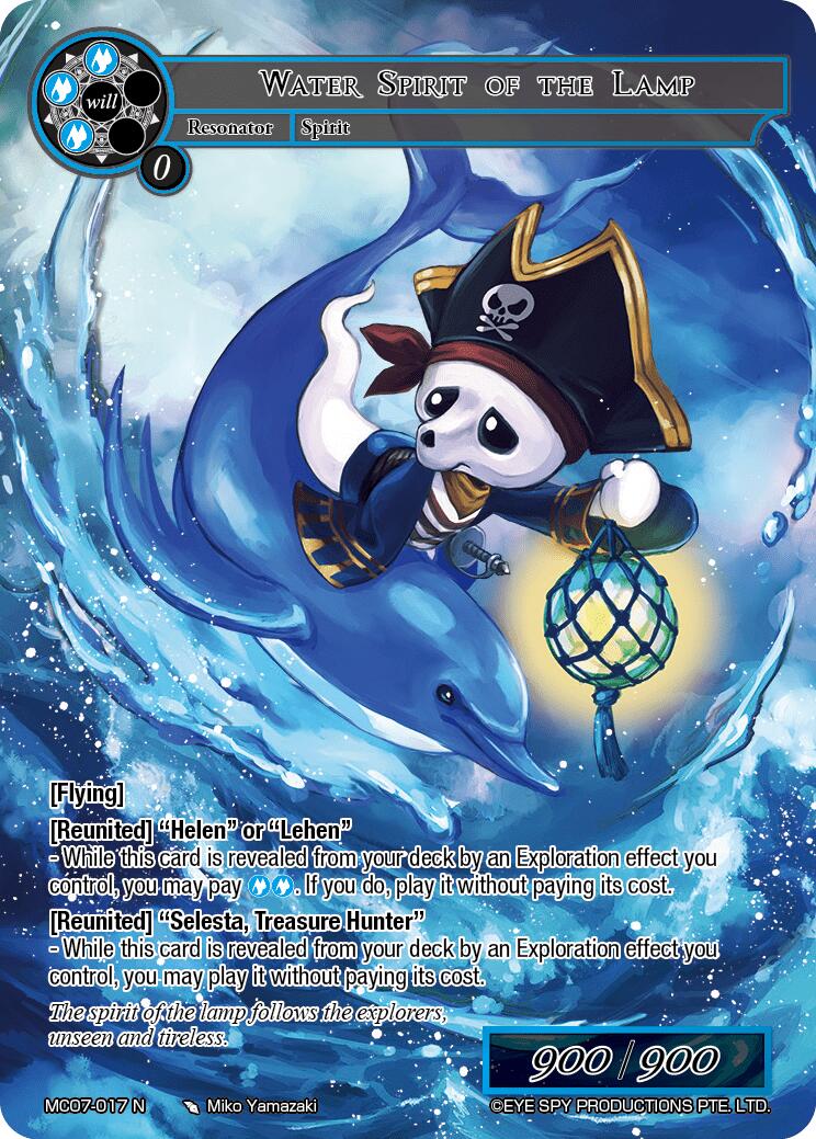 Water Spirit of the Lamp (MC07-017 N) [Memoria Collection 07]