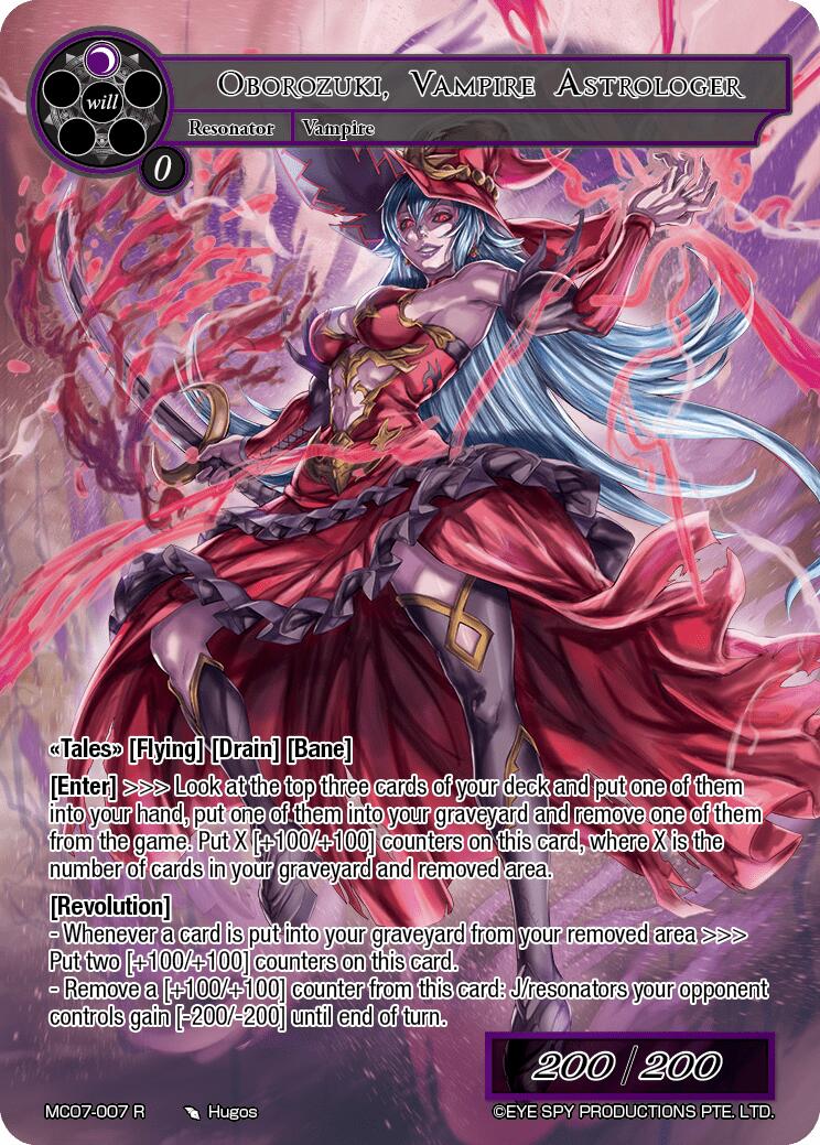 Oborozuki, Vampire Astrologer (MC07-007 R) [Memoria Collection 07]
