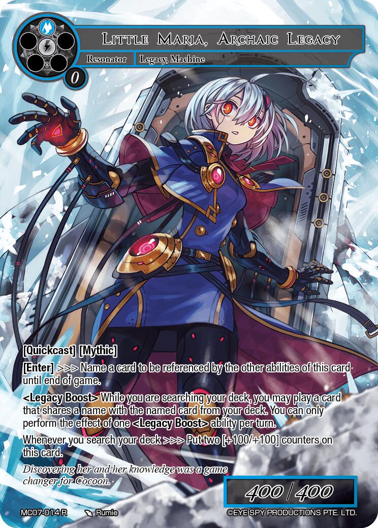 Little Maria, Archaic Legacy (MC07-014 R) [Memoria Collection 07]