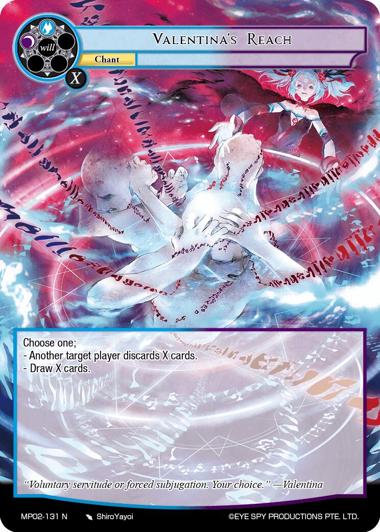 Valentina's Reach (MP02-131 N) [Masterpiece Collection 02 "Fates Reunited!"]