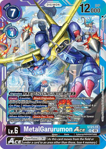 MetalGarurumon ACE [ST21-11] [Starter Deck: Hero of Hope]