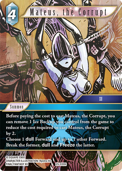 Mateus, the Corrupt [Tears of the Planet]