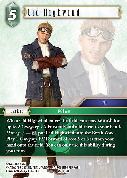 Cid Highwind [Tears of the Planet]