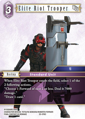 Elite Riot Trooper [Tears of the Planet]