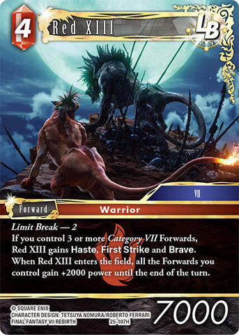 Red XIII LB [Tears of the Planet]