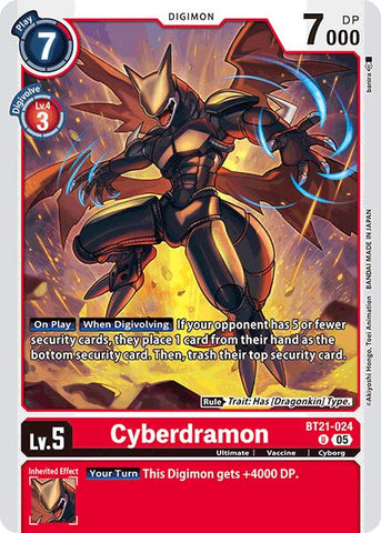 Cyberdramon [BT21-024] [World Convergence]