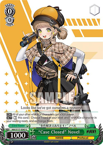 "Case Closed" Novel (NIK/S117-E047 C) [GODDESS OF VICTORY: NIKKE]