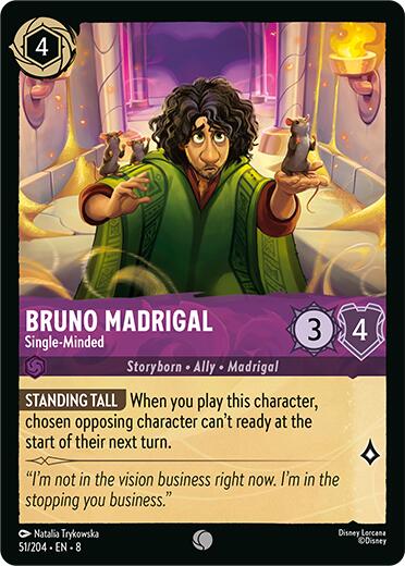 Bruno Madrigal - Single-Minded (51/204) [Reign of Jafar]