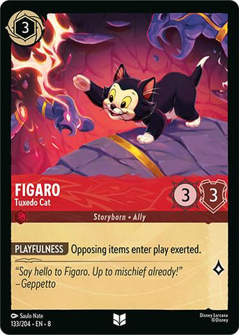 Figaro - Tuxedo Cat (133/204) [Reign of Jafar]