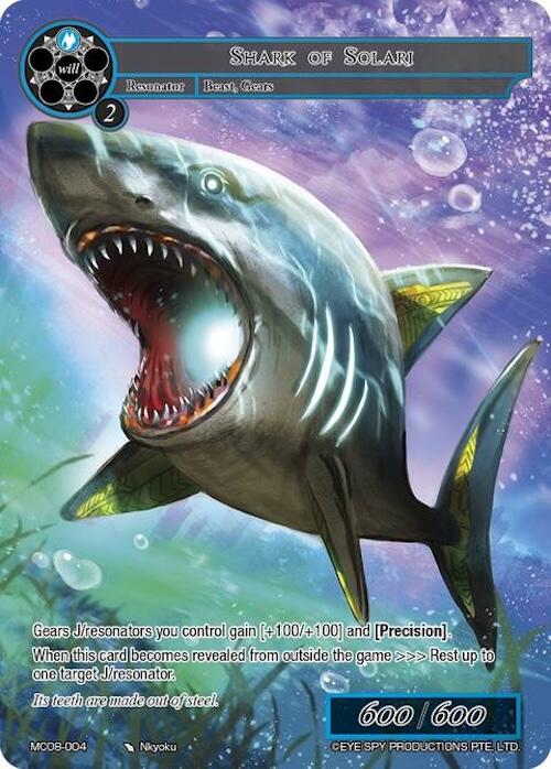 Shark of Solari (MC08-004) [Alice Origin Memoria Cards]