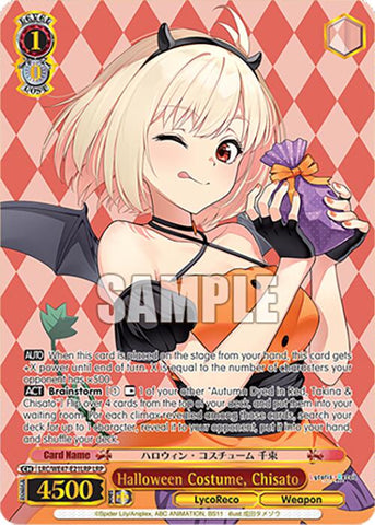 Halloween Costume, Chisato (LRC-WE47-E21LRP LRP) [Lycoris Recoil Premium Booster]