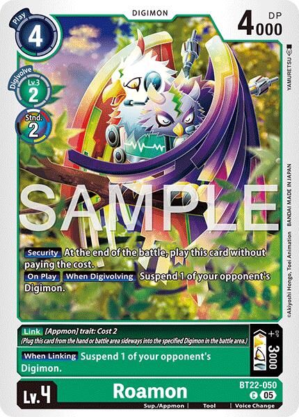 Roamon [BT22-050] [Cyber Eden]