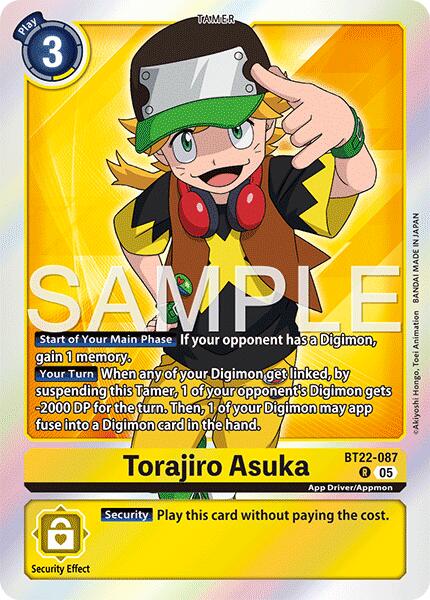 Torajiro Asuka [BT22-087] [Cyber Eden]