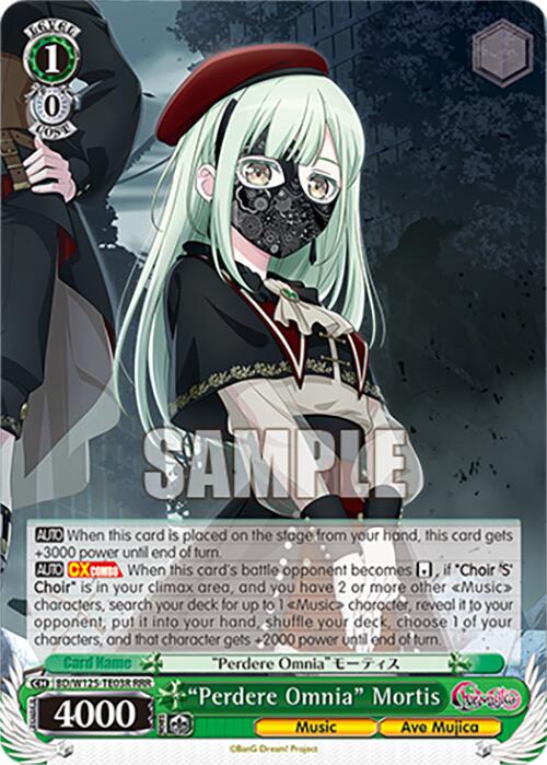 Perdere Omnia Mortis (RRR) (BD/W125-TE03R) [MyGO!!!!! x Ave Mujica]
