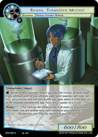 Rhana, Tormented Mother (DRC-086 N) [Descent into the Raven's Catacombs]