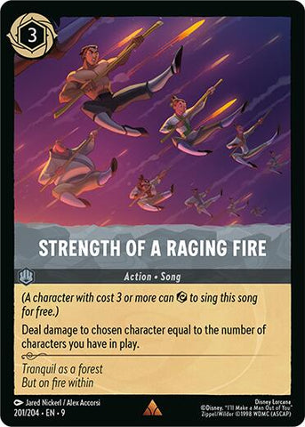 Strength of a Raging Fire (201/204) [Fabled]