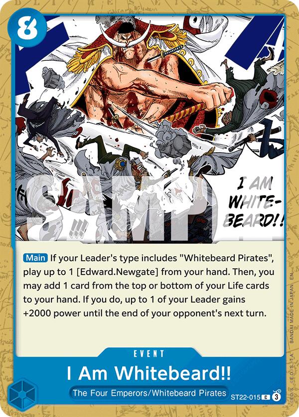 I Am Whitebeard!! [Starter Deck: Ace & Newgate]