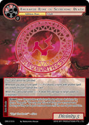 Engraved Rune of Scorching Death (DRC-019 N) [Descent into the Raven's Catacombs]