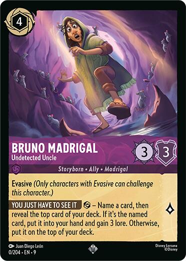 Bruno Madrigal - Undetected Uncle (0/204) [Fabled]