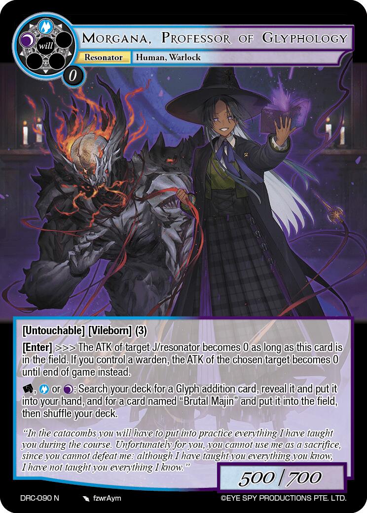 Morgana, Professor of Glyphology (DRC-090 N) [Descent into the Raven's Catacombs]