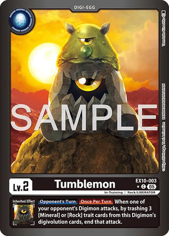 Tumblemon [EX10-003] (Limited Foil) [Sinister Order]