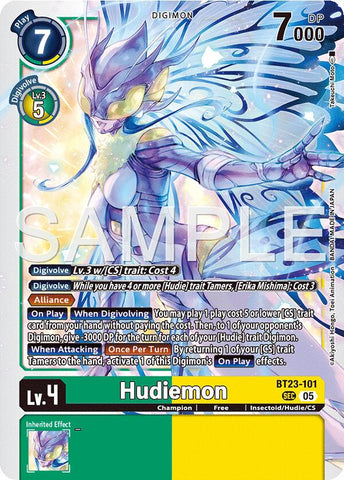 Hudiemon [BT23-101] [Hackers' Slumber]