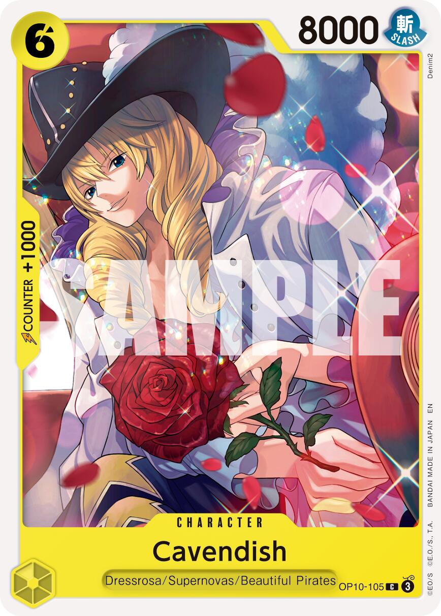 Cavendish (OP10-105) (Reprint) [Premium Booster -The Best- Vol. 2]