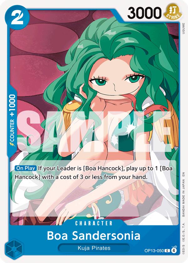 Boa Sandersonia [Carrying On His Will]