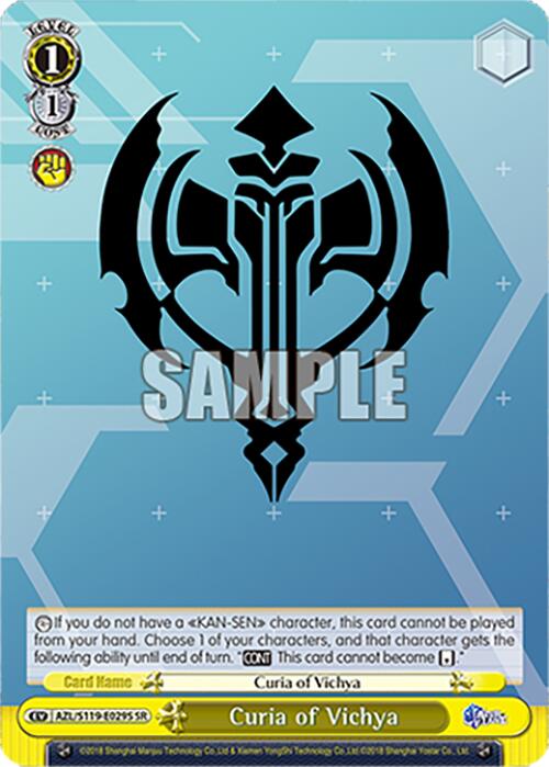 Curia of Vichya (AZL/S119-E029S SR) [Azur Lane Vol. 2]