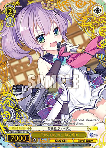 Destroyer, Javelin (AZL/S119-PE03EX PR+) [Azur Lane Vol. 2]
