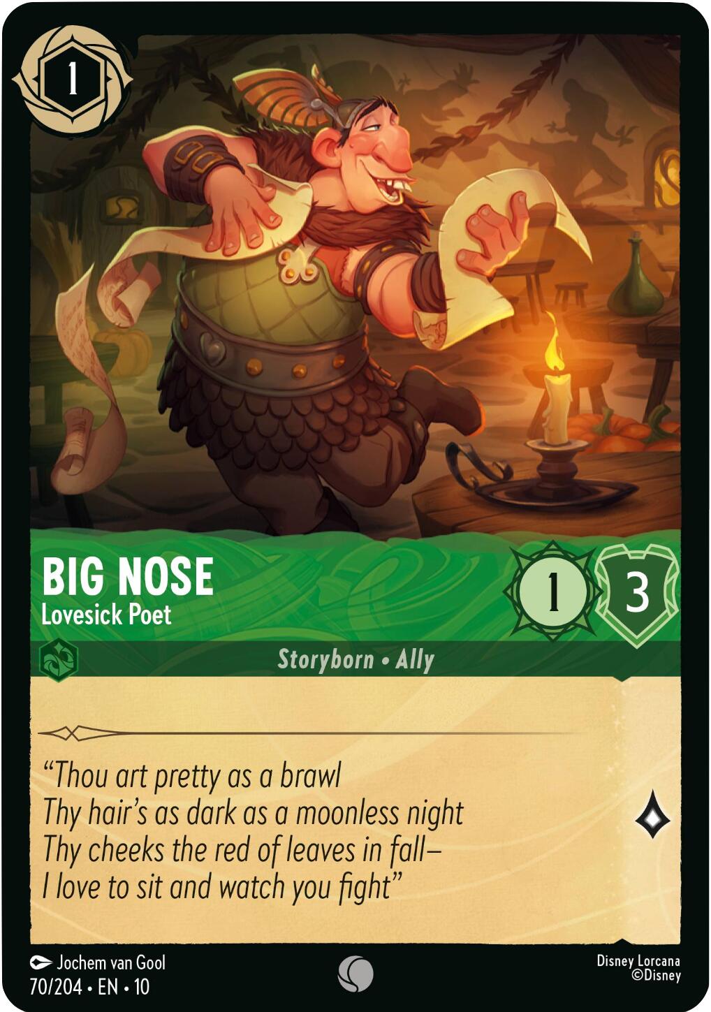 Big Nose - Lovesick Poet (70/204) [Whispers in the Well]