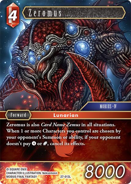 Zeromus [Journey of Discovery]