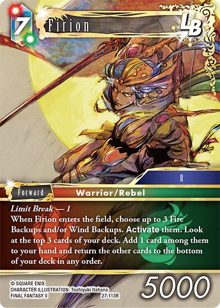 Firion LB [Journey of Discovery]