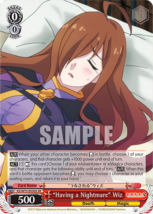 "Having a Nightmare" Wiz (SR) [KONOSUBA -God's blessing on this wonderful world! Re:Edit]