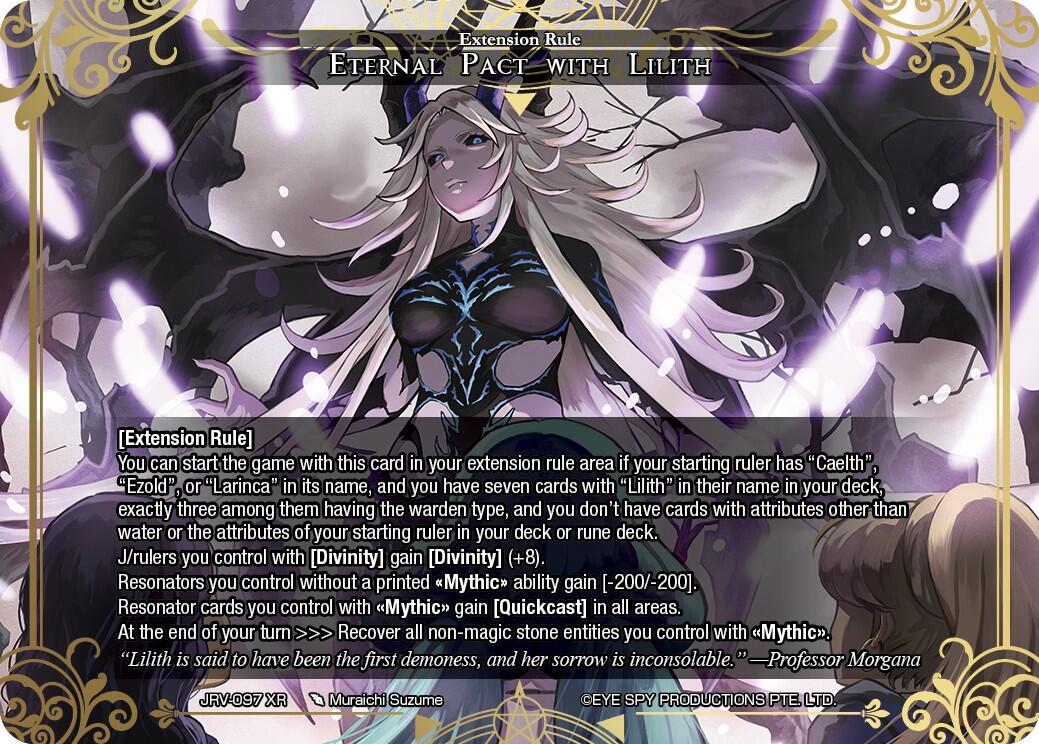Eternal Pact with Lilith (JRV-097 XR) [Journey to Ravidra]