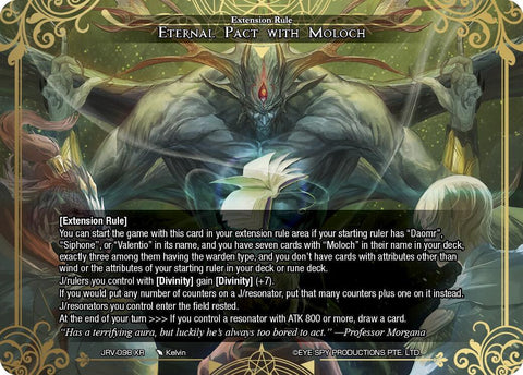 Eternal Pact with Moloch (JRV-098 XR) [Journey to Ravidra]
