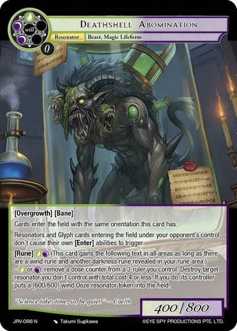 Deathshell Abomination (JRV-086 N) [Journey to Ravidra]