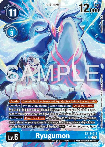 Ryugumon [EX11-018] (Alternate Art) [Dawn of Liberator]