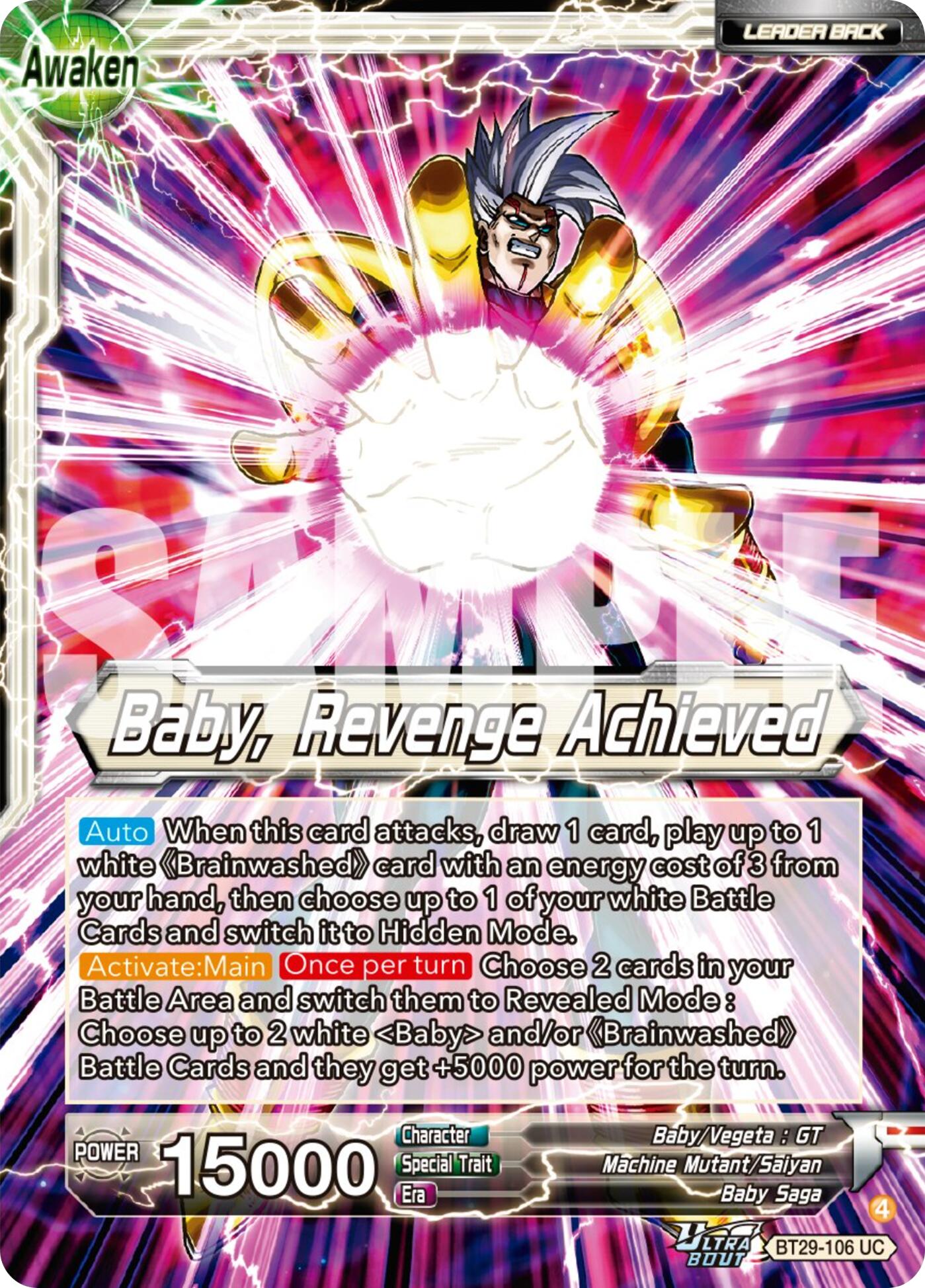 Baby // Baby, Revenge Achieved (BT29-106) [Fearsome Rivals]