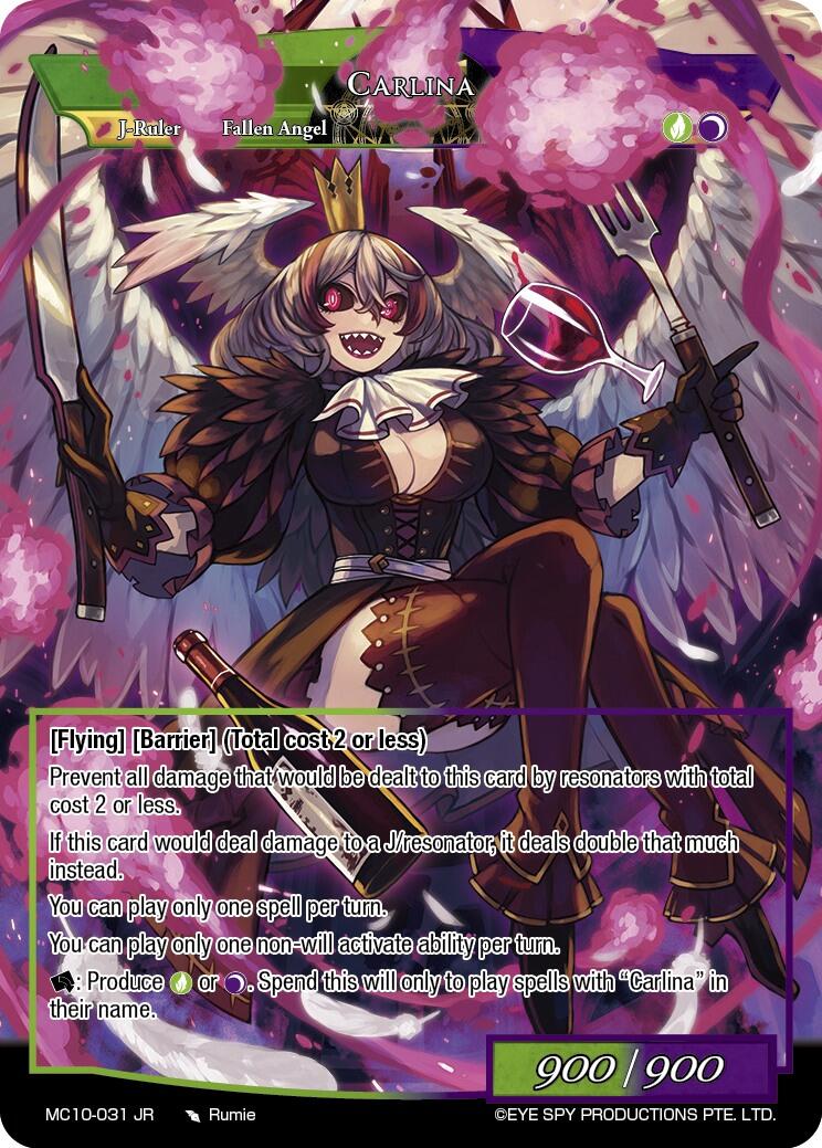 Carlina (Full Art) (MC10-031 JR) [Masterpiece Collection 03 "Dimensional Hope"]
