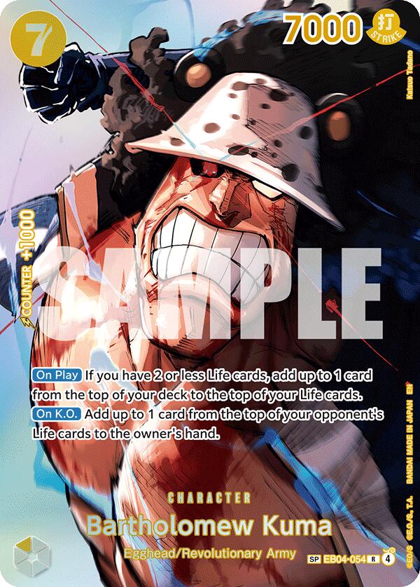 Bartholomew Kuma (SP) [The Time of Battle]