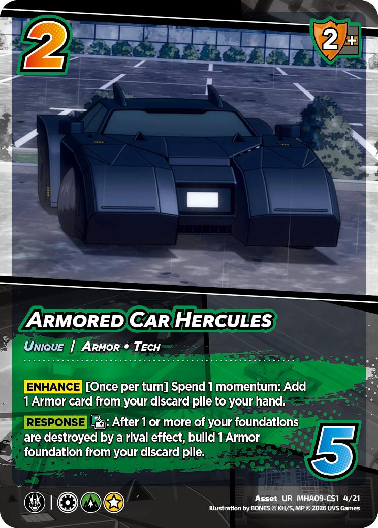 Armored Car Hercules [Challenger Series: My Hero Academia - Final Battle]