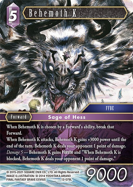 Behemoth K [Opus XIII: Crystal Radiance]