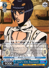 Soul's Will, Bucciarati (JJ/S66-E075 RR) [JoJo's Bizarre Adventure: Golden Wind]