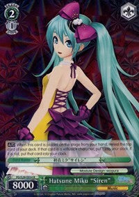 Hatsune Miku "Siren" (PD/S29-E034 R) [Hatsune Miku: Project DIVA F 2nd]